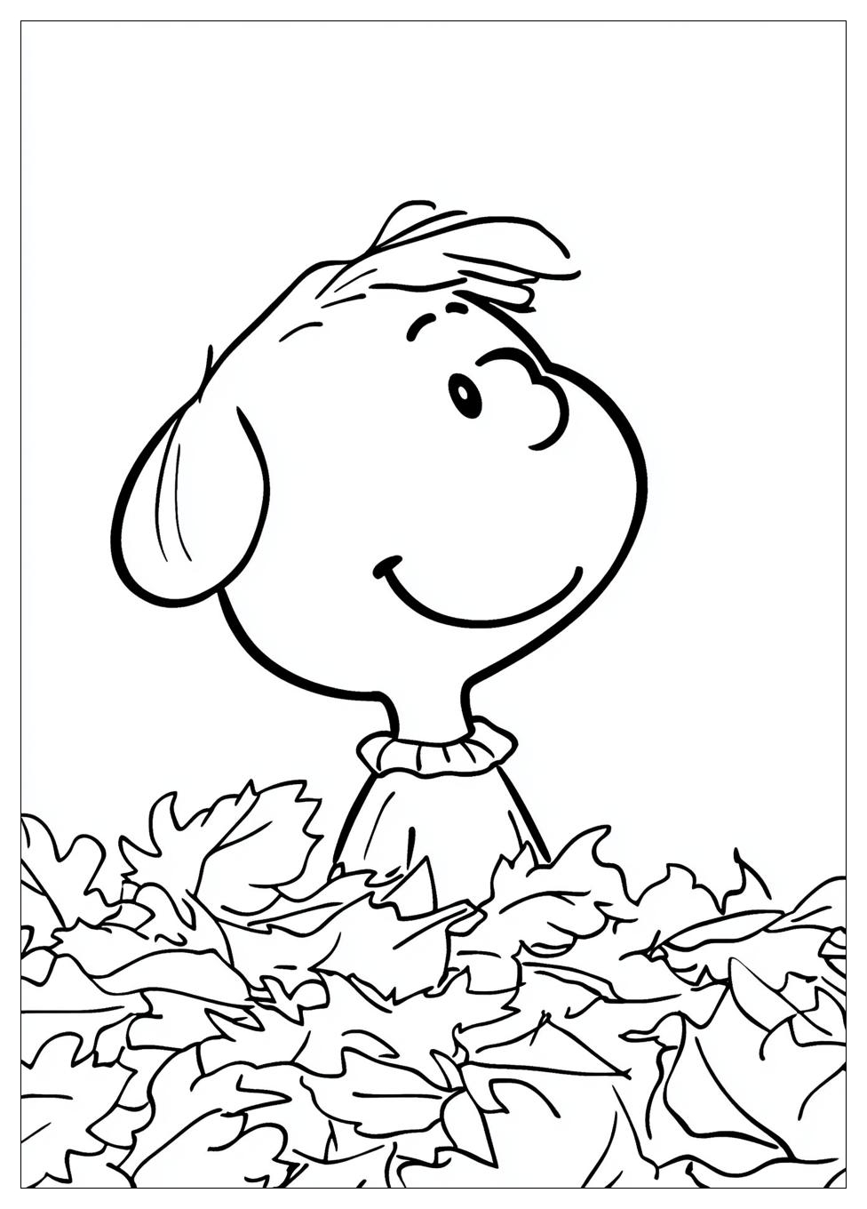 Peanuts Coloring Pages-14