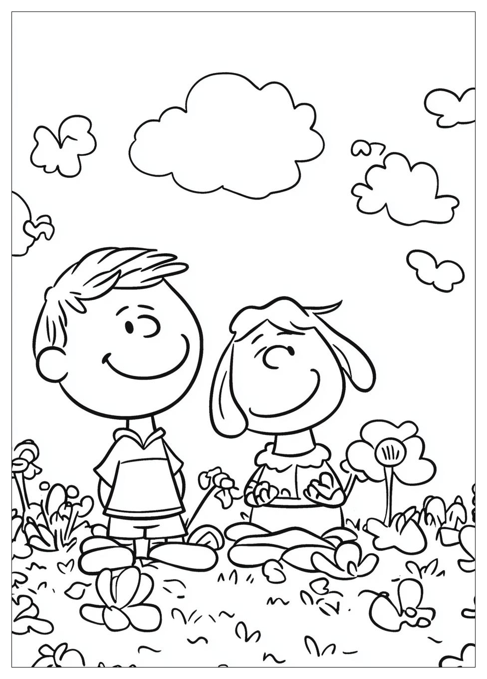 Peanuts Coloring Pages-15