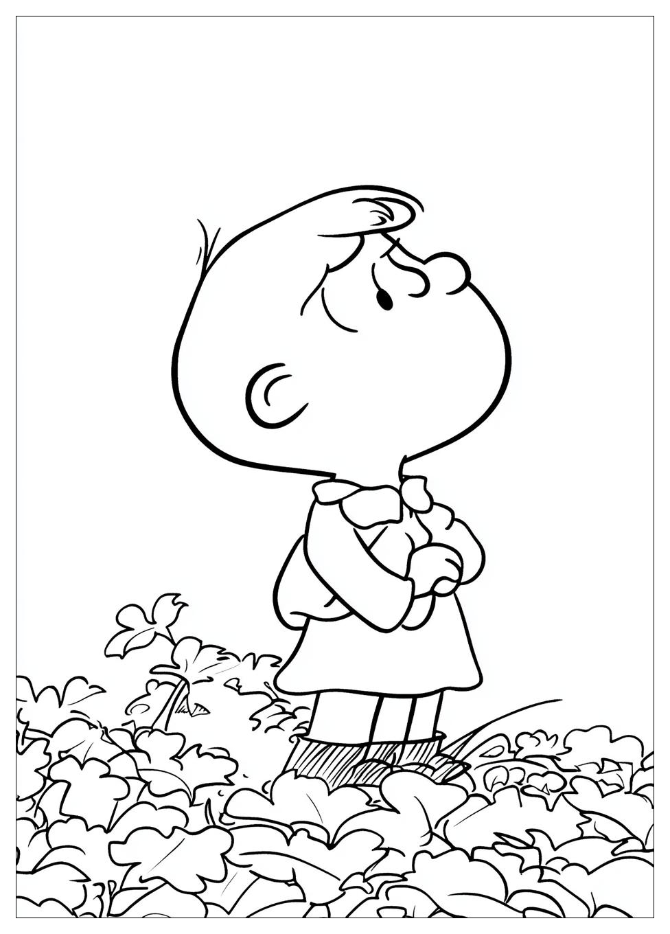 Peanuts Coloring Pages-16