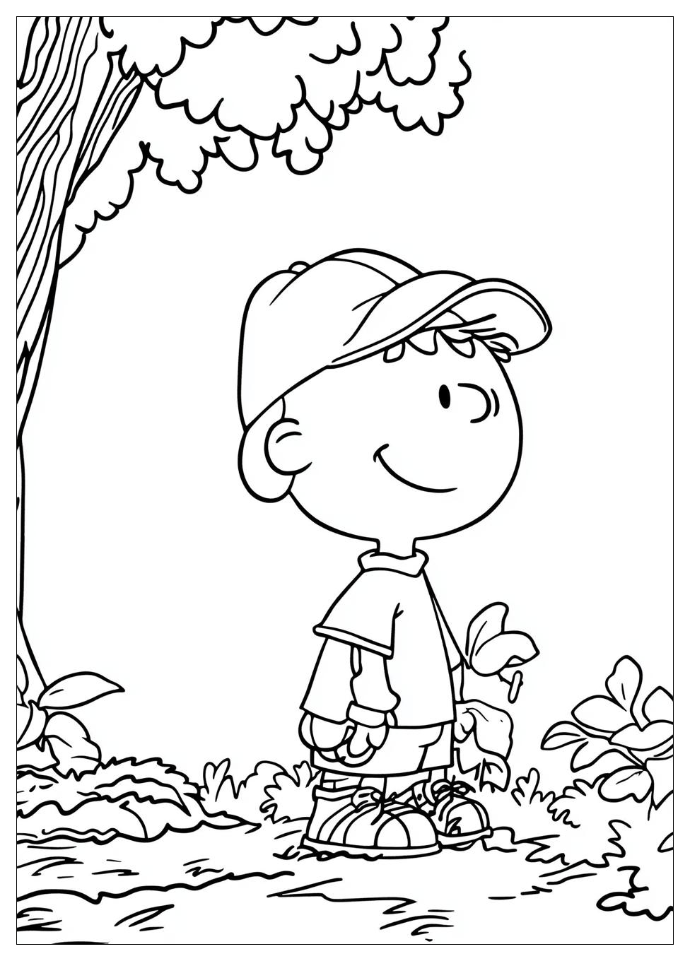 Peanuts Coloring Pages-17