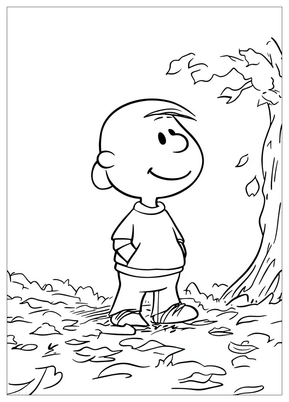 Peanuts Coloring Pages-18