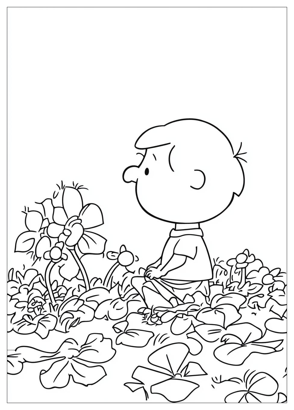 Peanuts Coloring Pages-19