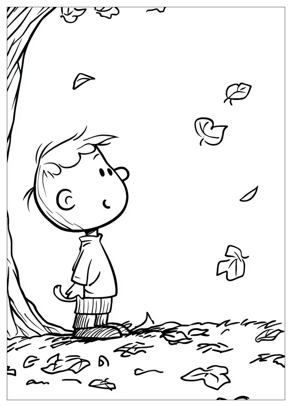 Peanuts Coloring Pages-2