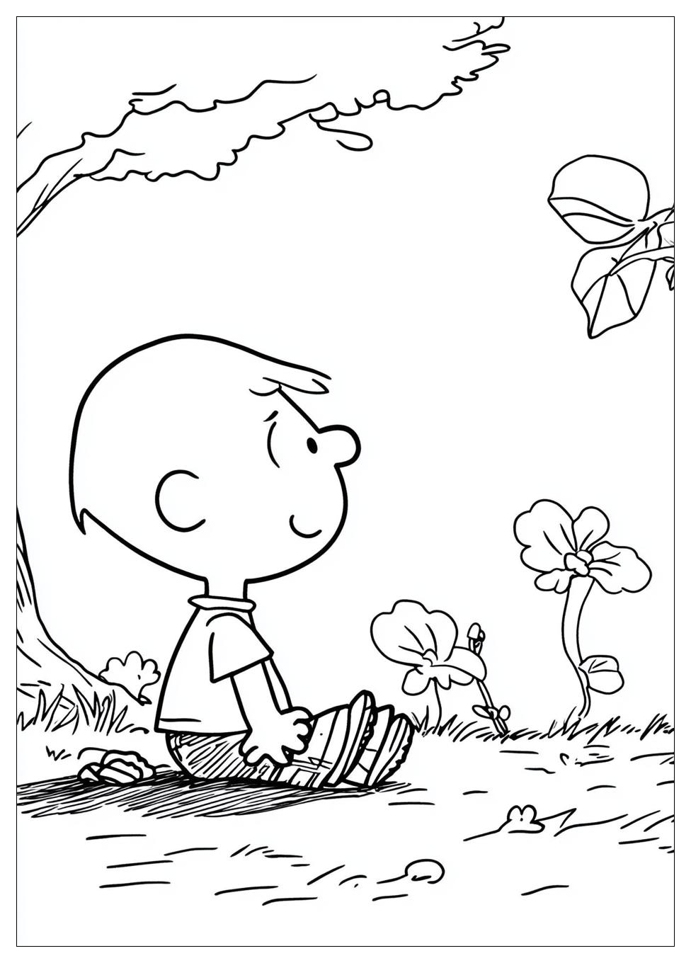 Peanuts Coloring Pages-3
