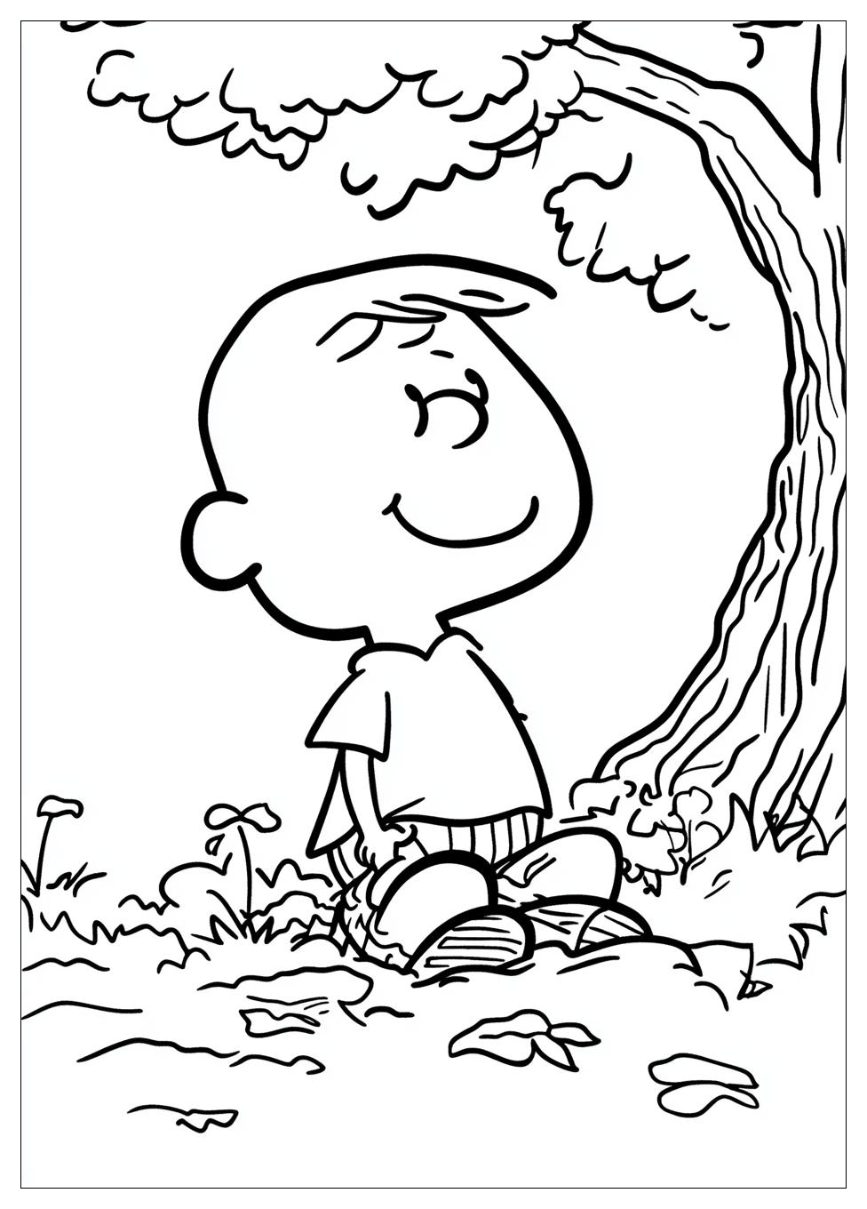 Peanuts Coloring Pages-4
