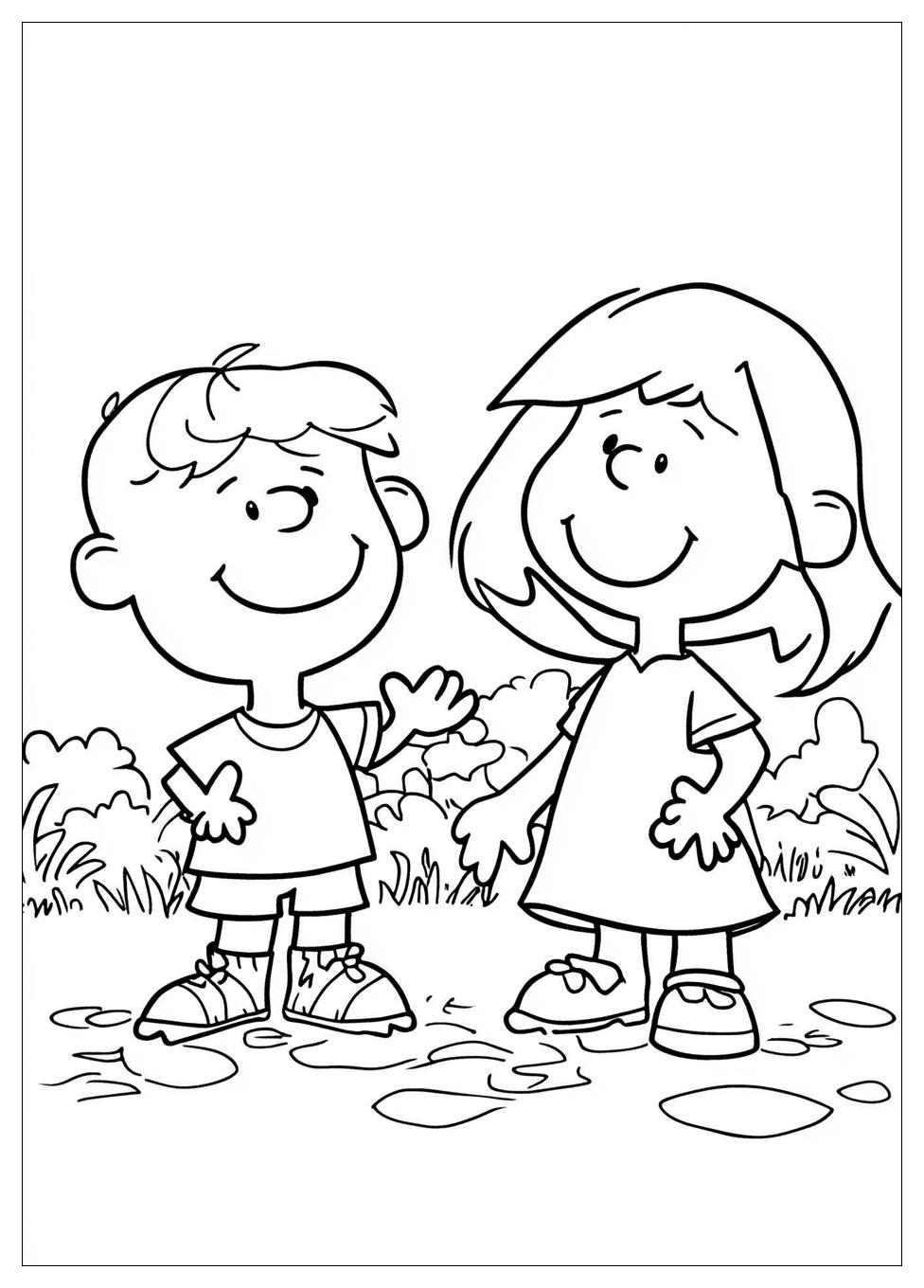 Peanuts Coloring Pages-5