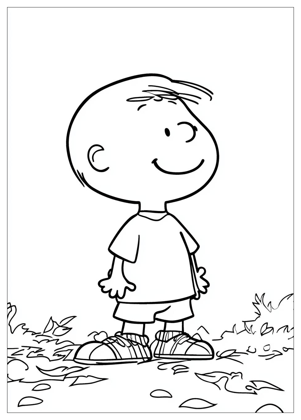 Peanuts Coloring Pages-6