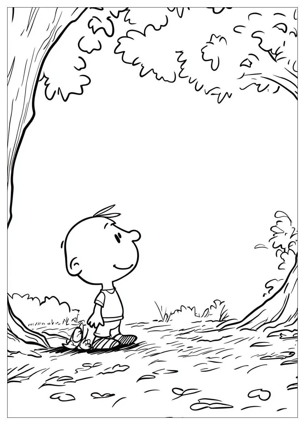 Peanuts Coloring Pages-7
