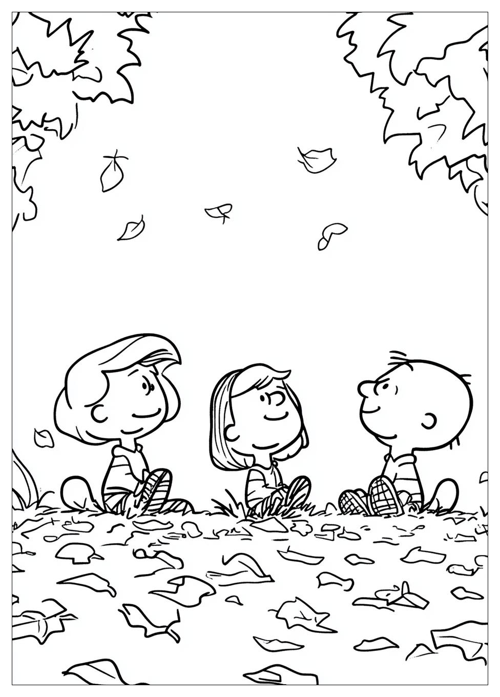 Peanuts Coloring Pages-9