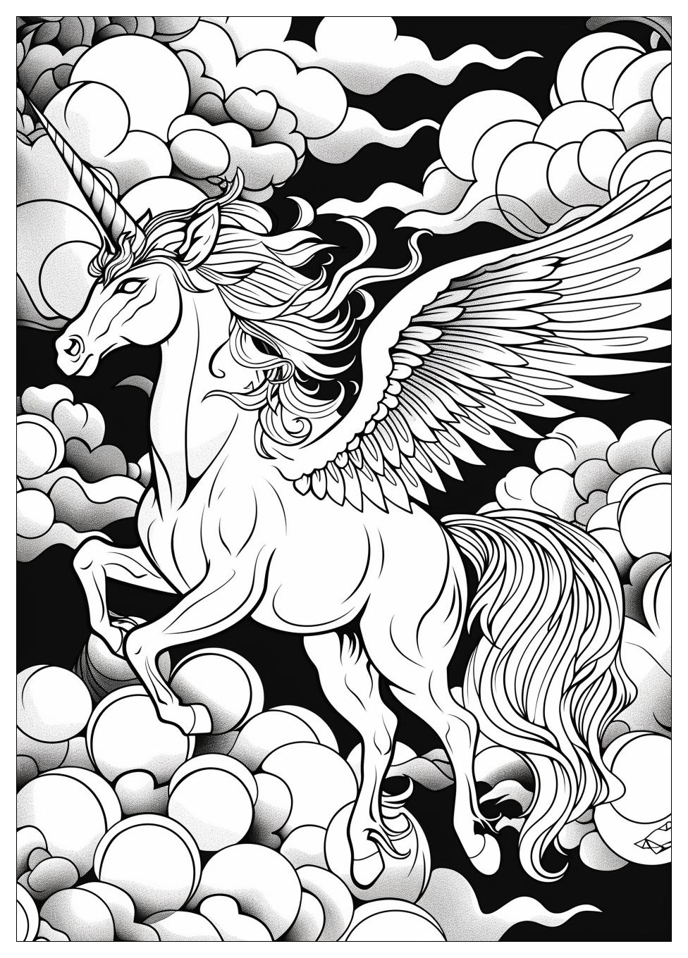Pegasus Coloring Pages-1