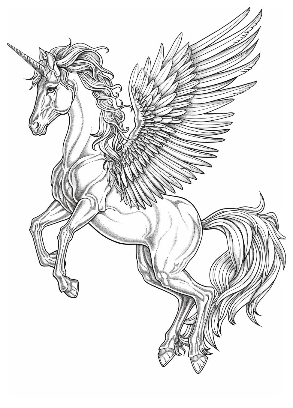 Pegasus Coloring Pages-15