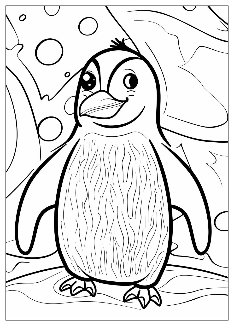 Penguin Coloring Pages-5
