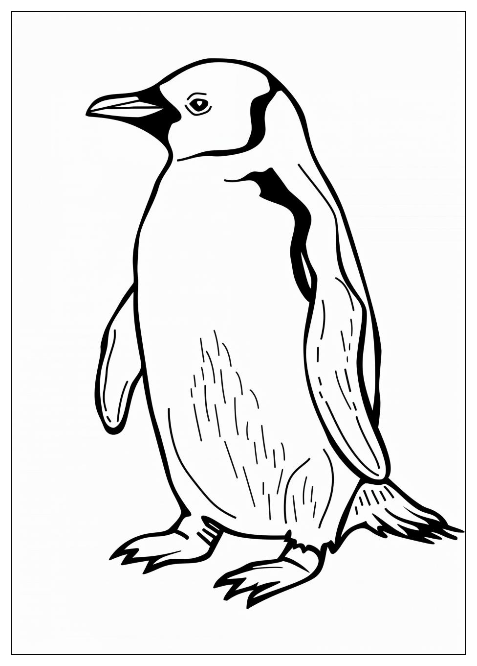 Penguin Coloring Pages-9
