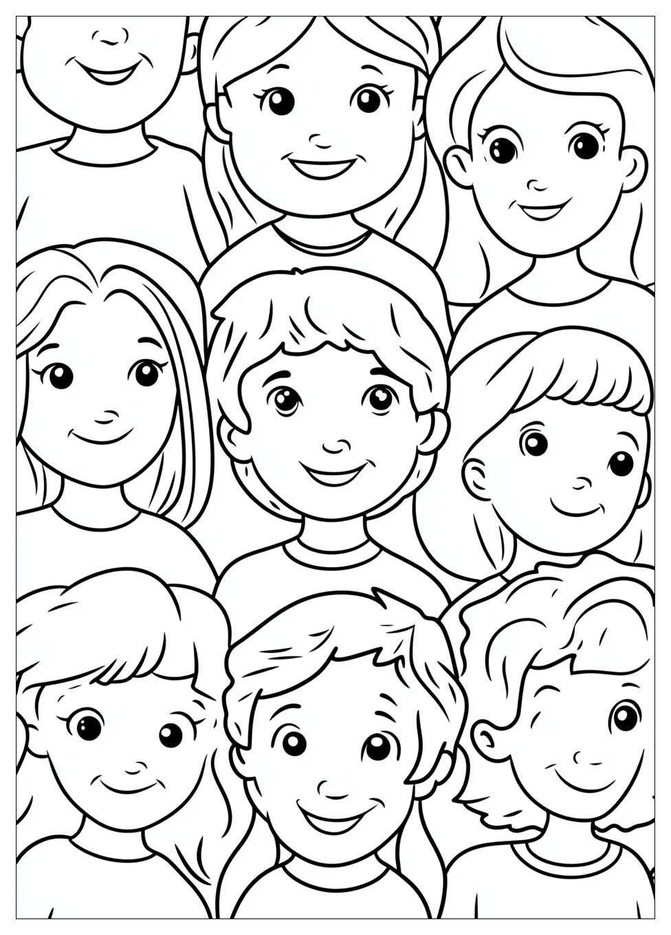 People Coloring Pages-1