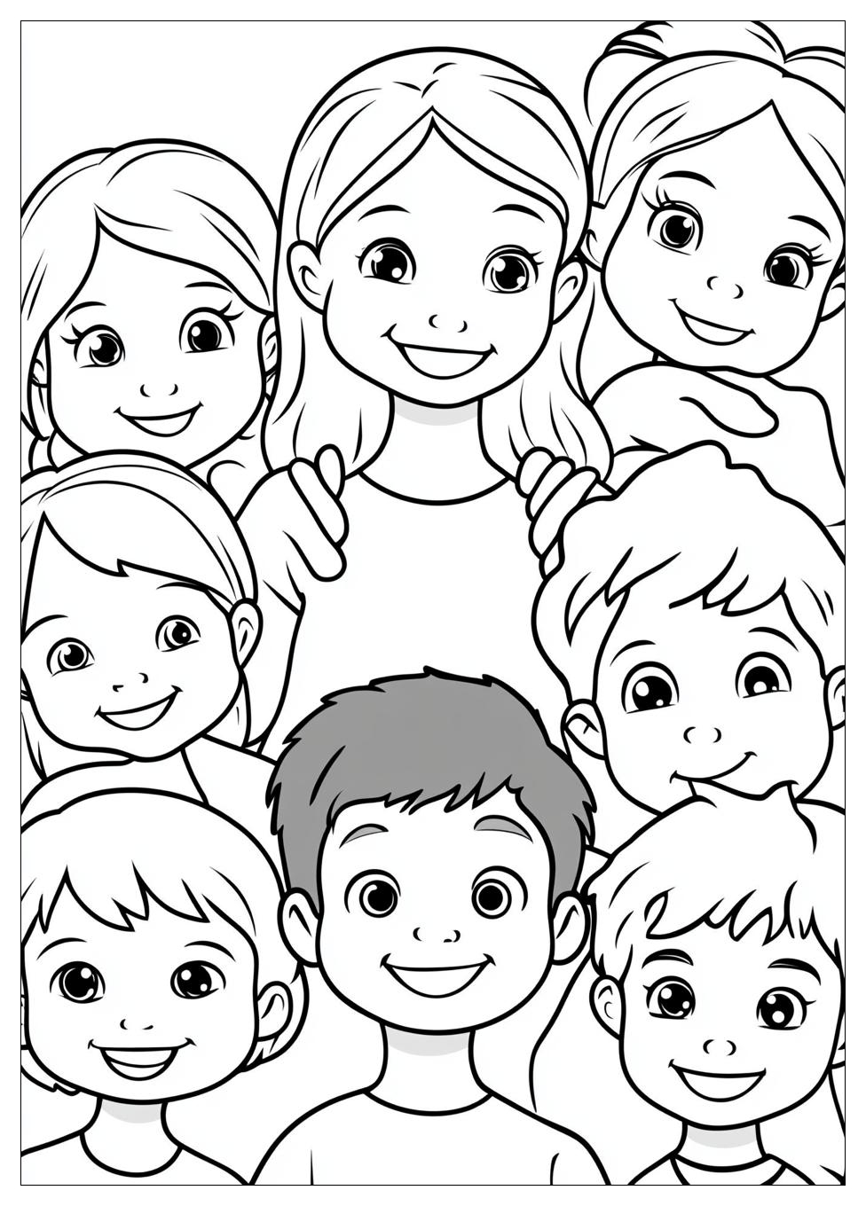 People Coloring Pages-11