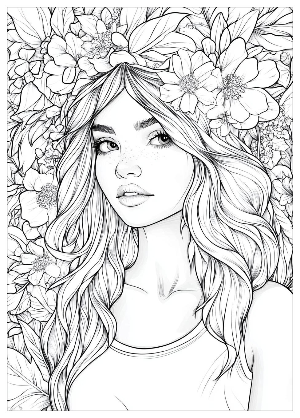 People Coloring Pages-19