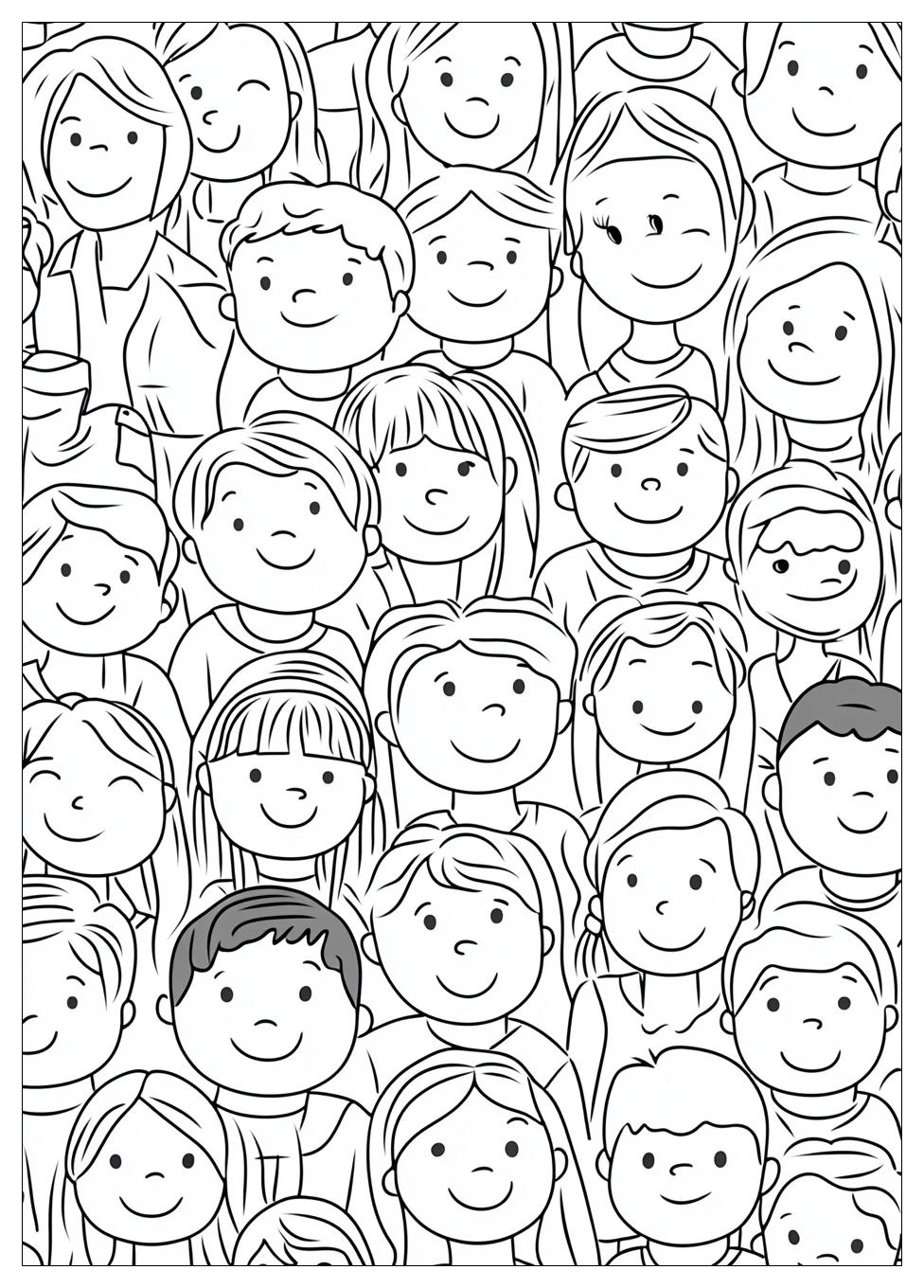People Coloring Pages-3