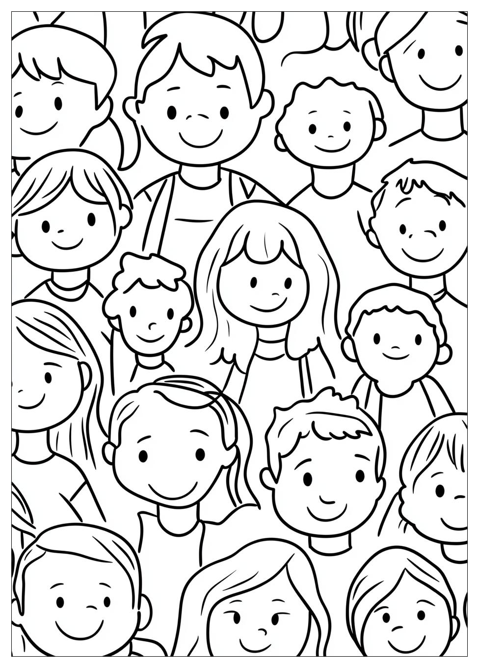 People Coloring Pages-4