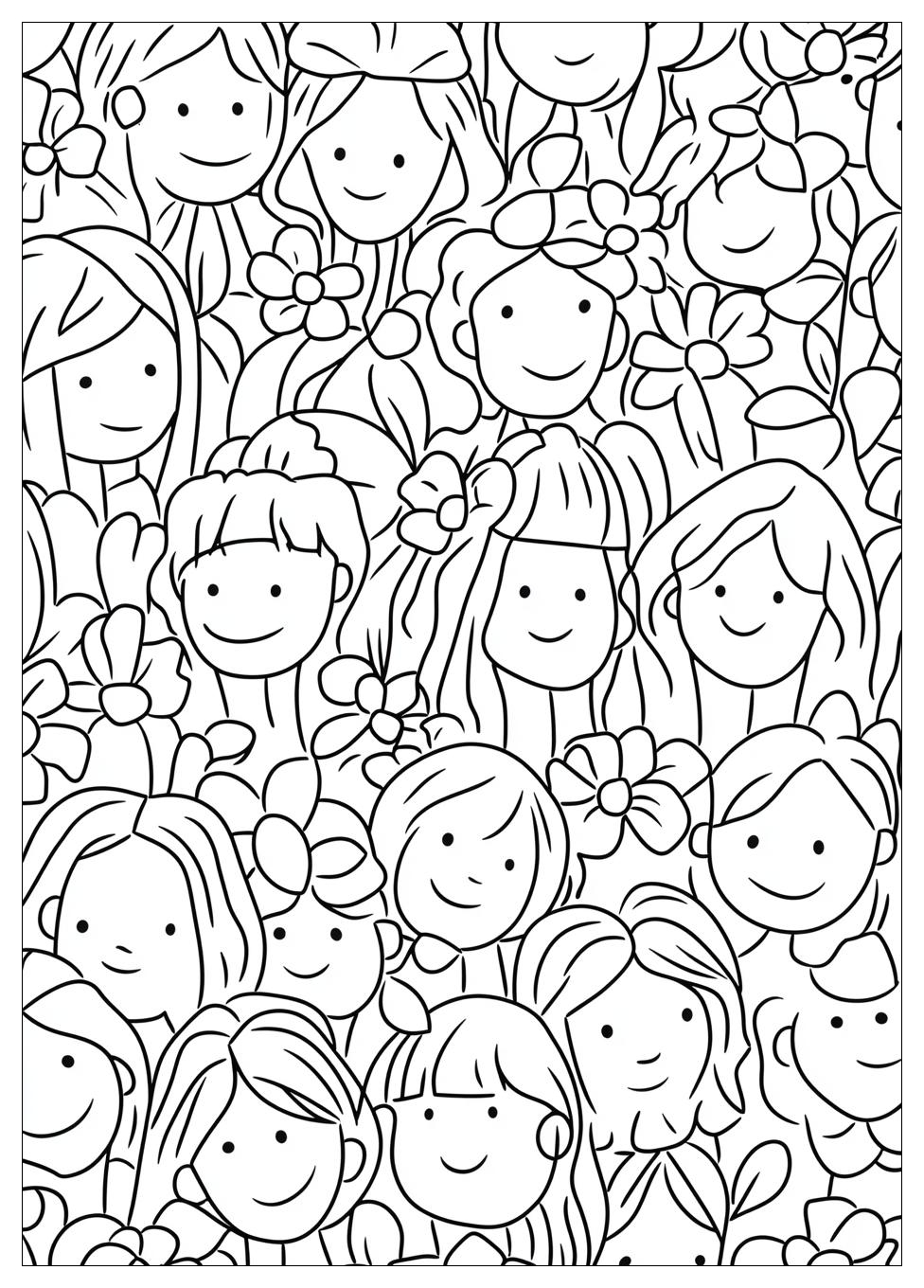 People Coloring Pages-9