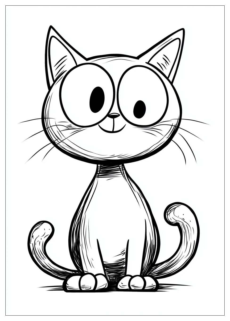 Pete The Cat Coloring Pages-12