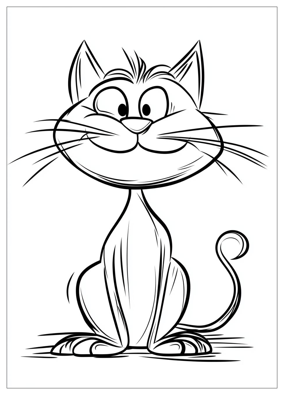 Pete The Cat Coloring Pages-16