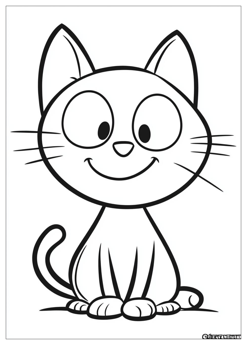 Pete The Cat Coloring Pages-3