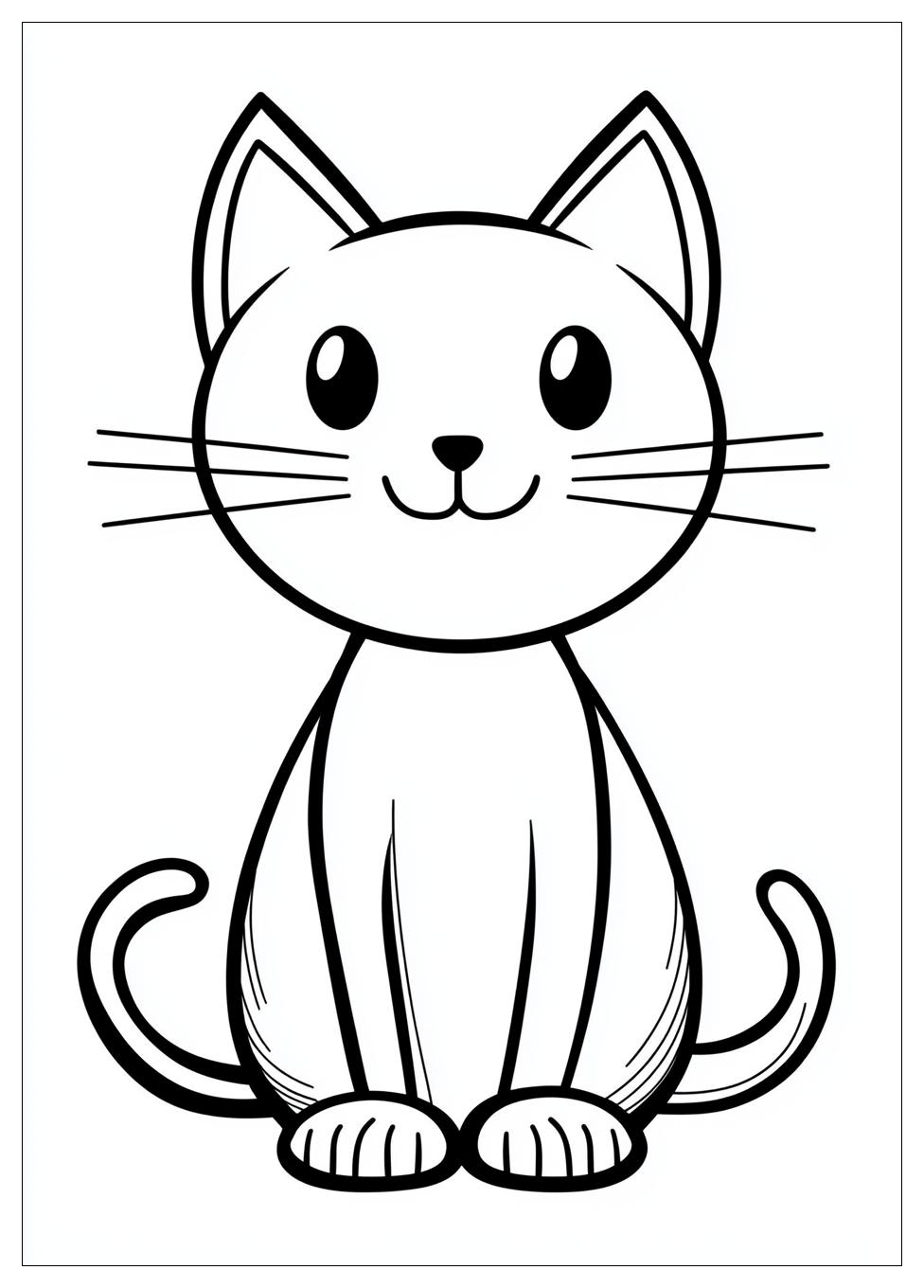 Pete The Cat Coloring Pages-5
