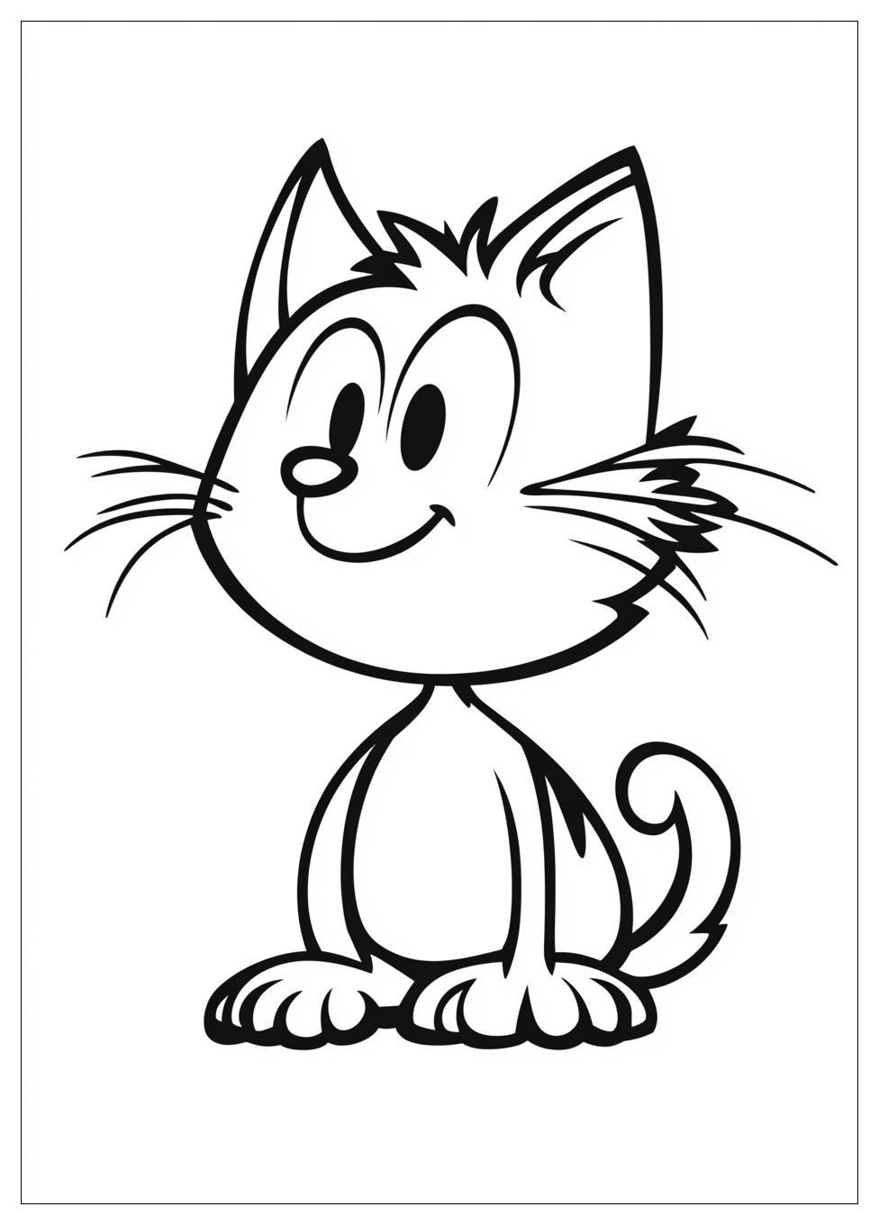 Pete The Cat Coloring Pages-8