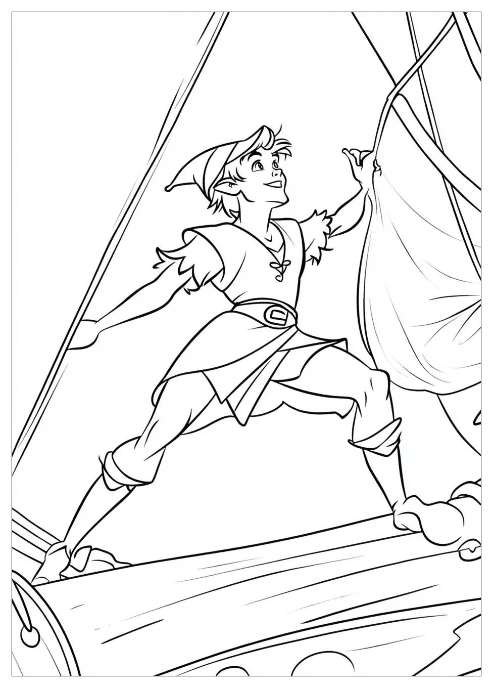 Peter Pan Coloring Pages-1