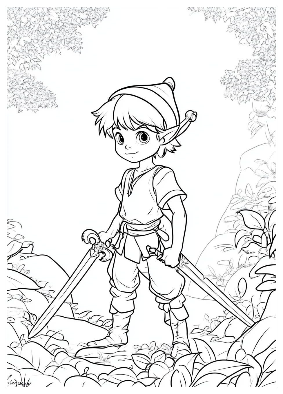Peter Pan Coloring Pages-13