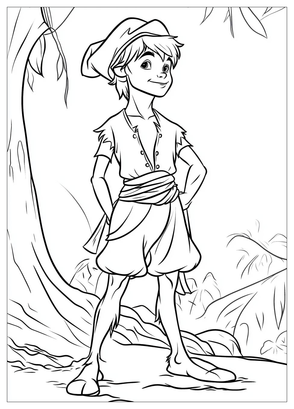 Peter Pan Coloring Pages-14