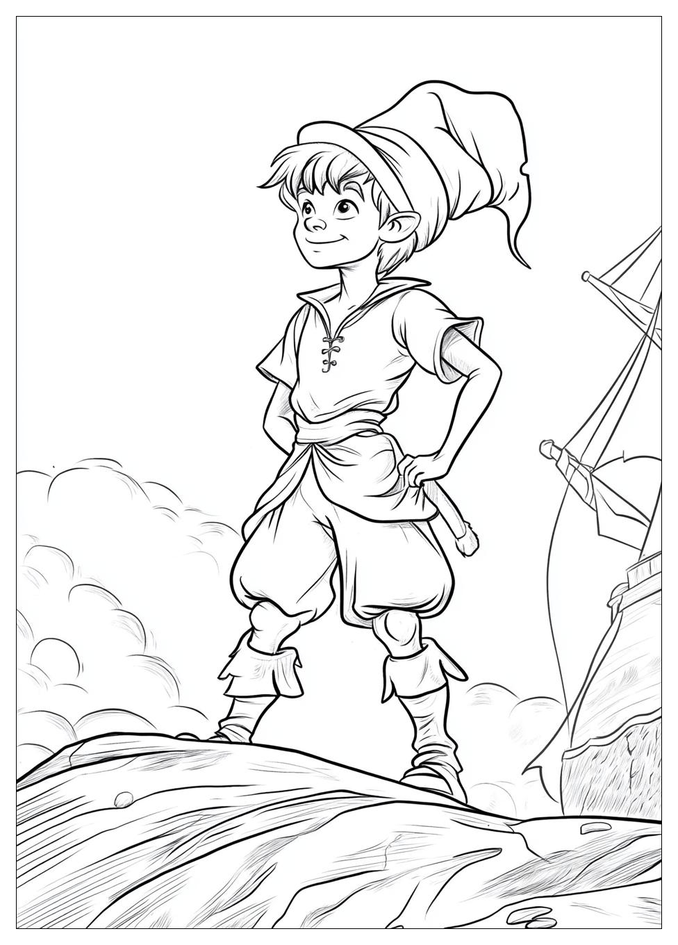 Peter Pan Coloring Pages-15