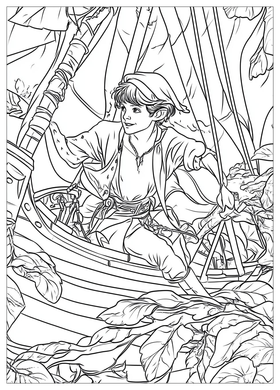 Peter Pan Coloring Pages-18