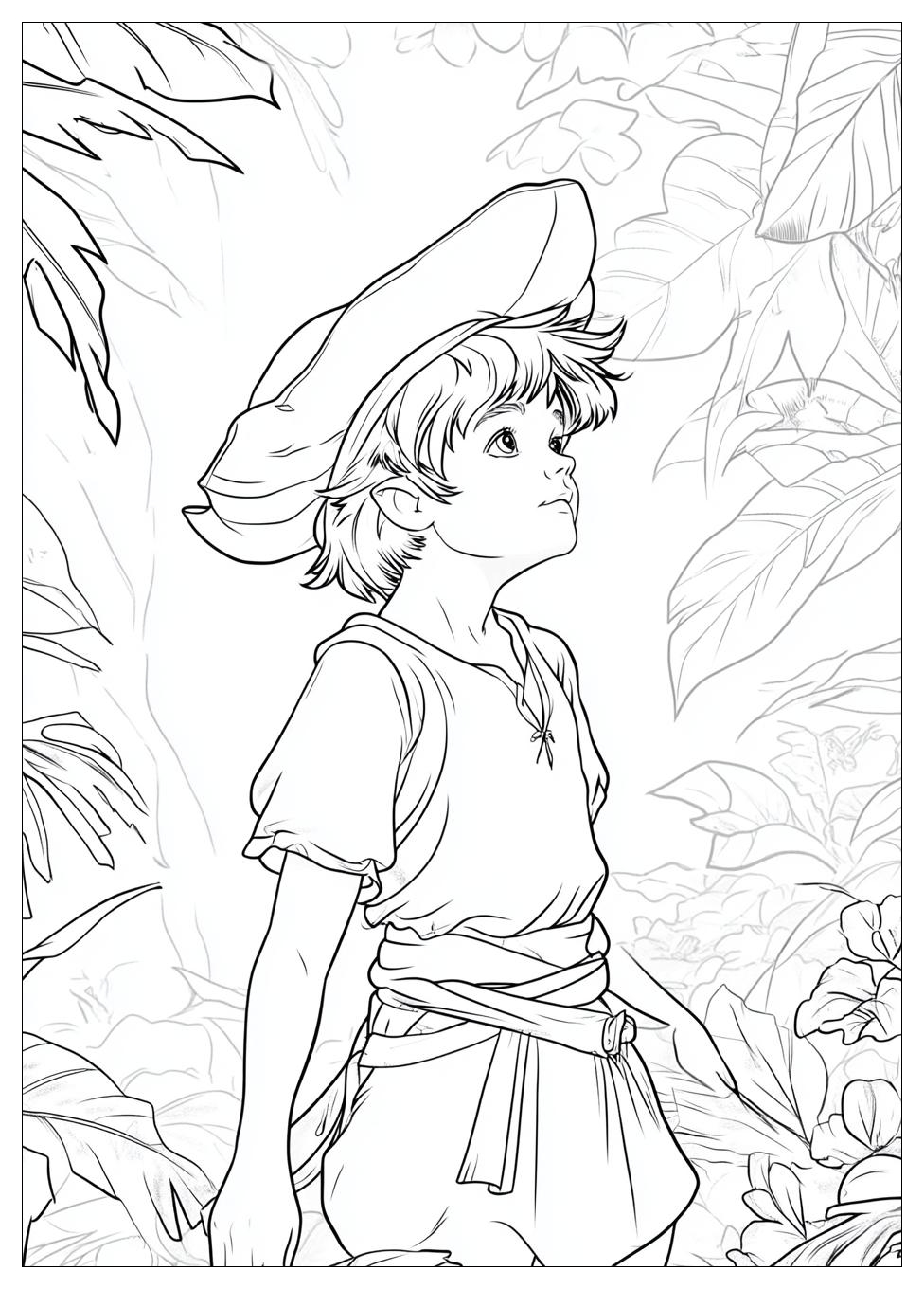 Peter Pan Coloring Pages-19
