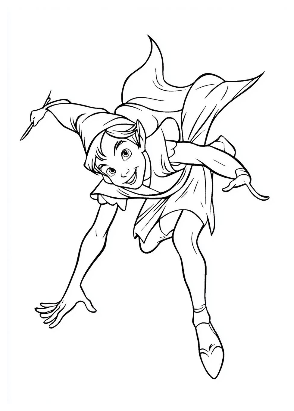 Peter Pan Coloring Pages-4