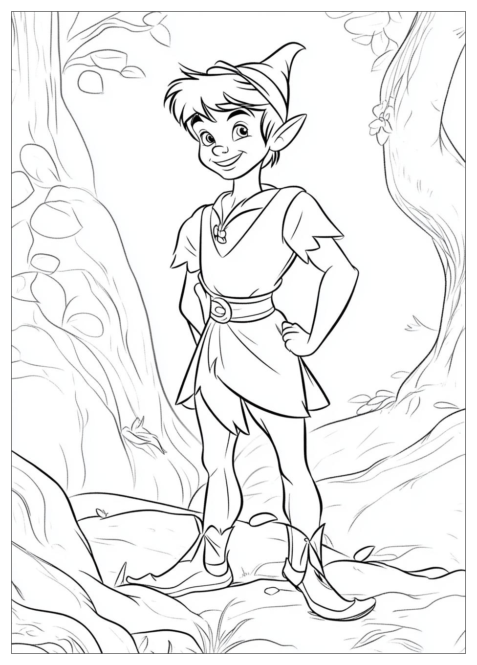 Peter Pan Coloring Pages-5