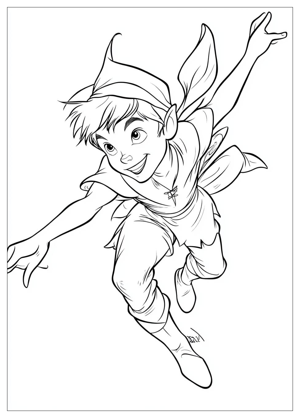 Peter Pan Coloring Pages-6