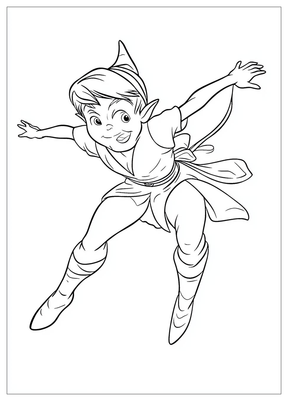 Peter Pan Coloring Pages-8