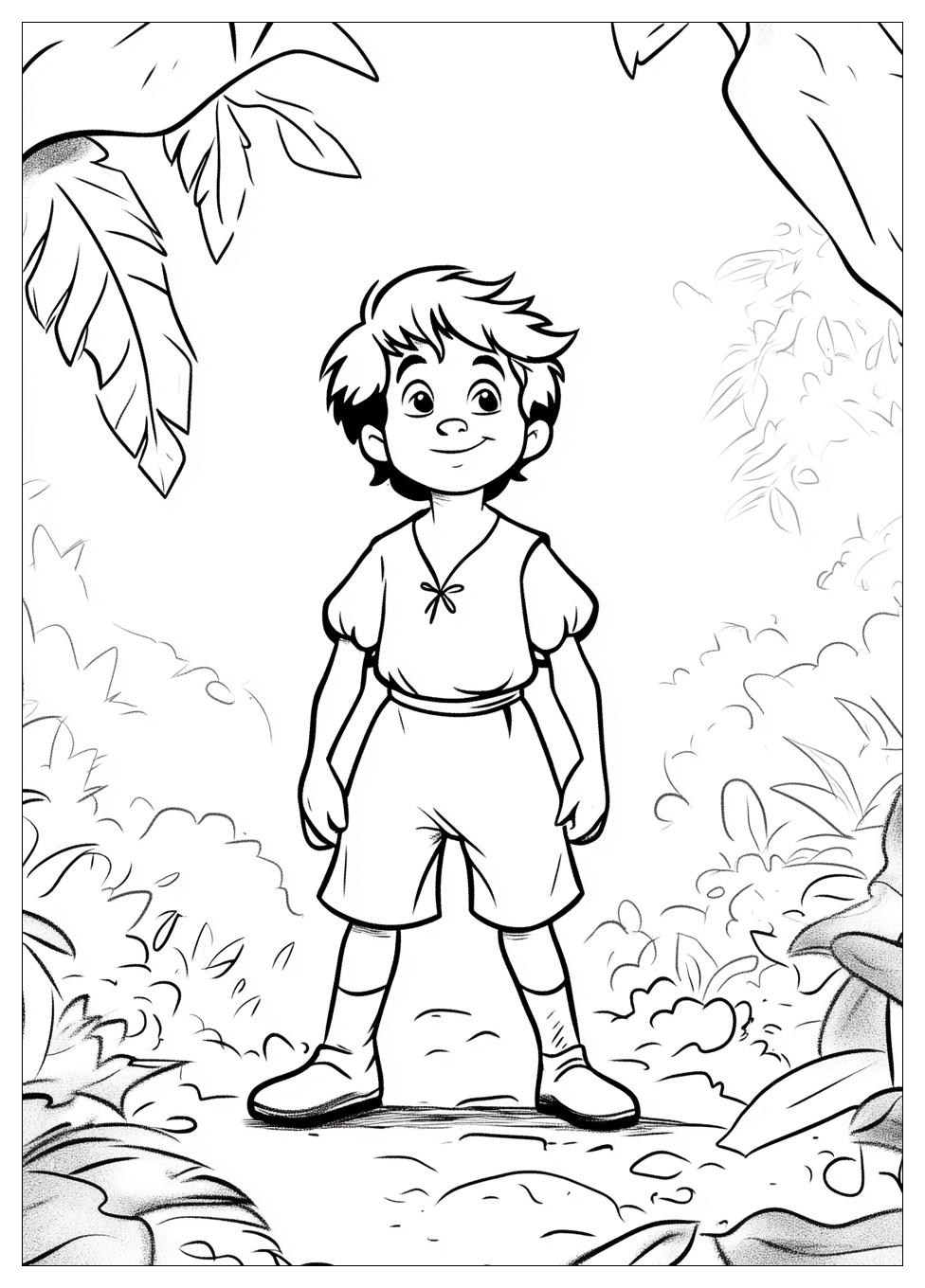 Peter Pan Coloring Pages-9