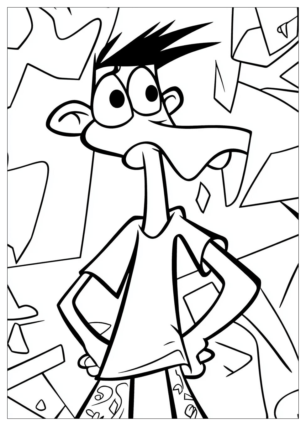 Phineas And Ferb Coloring Pages-10