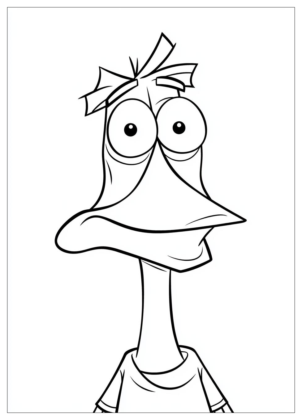 Phineas And Ferb Coloring Pages-12