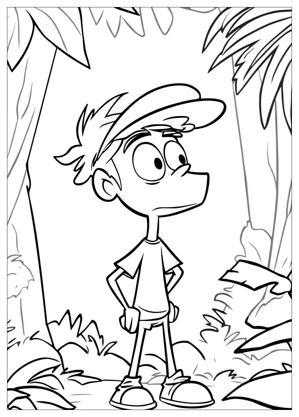 Phineas And Ferb Coloring Pages-19