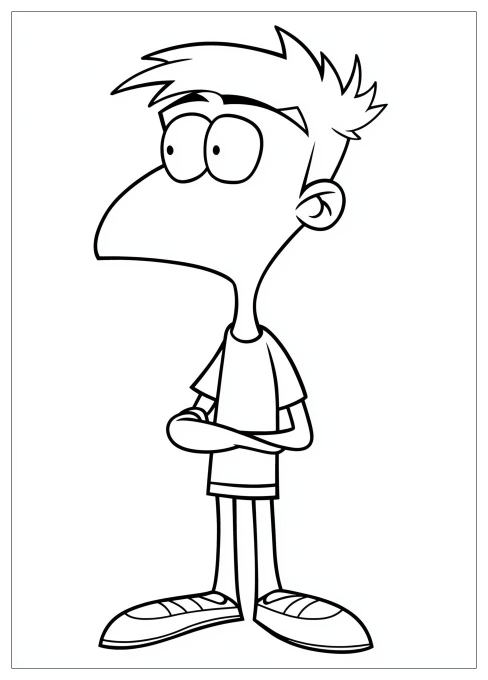 Phineas And Ferb Coloring Pages-3