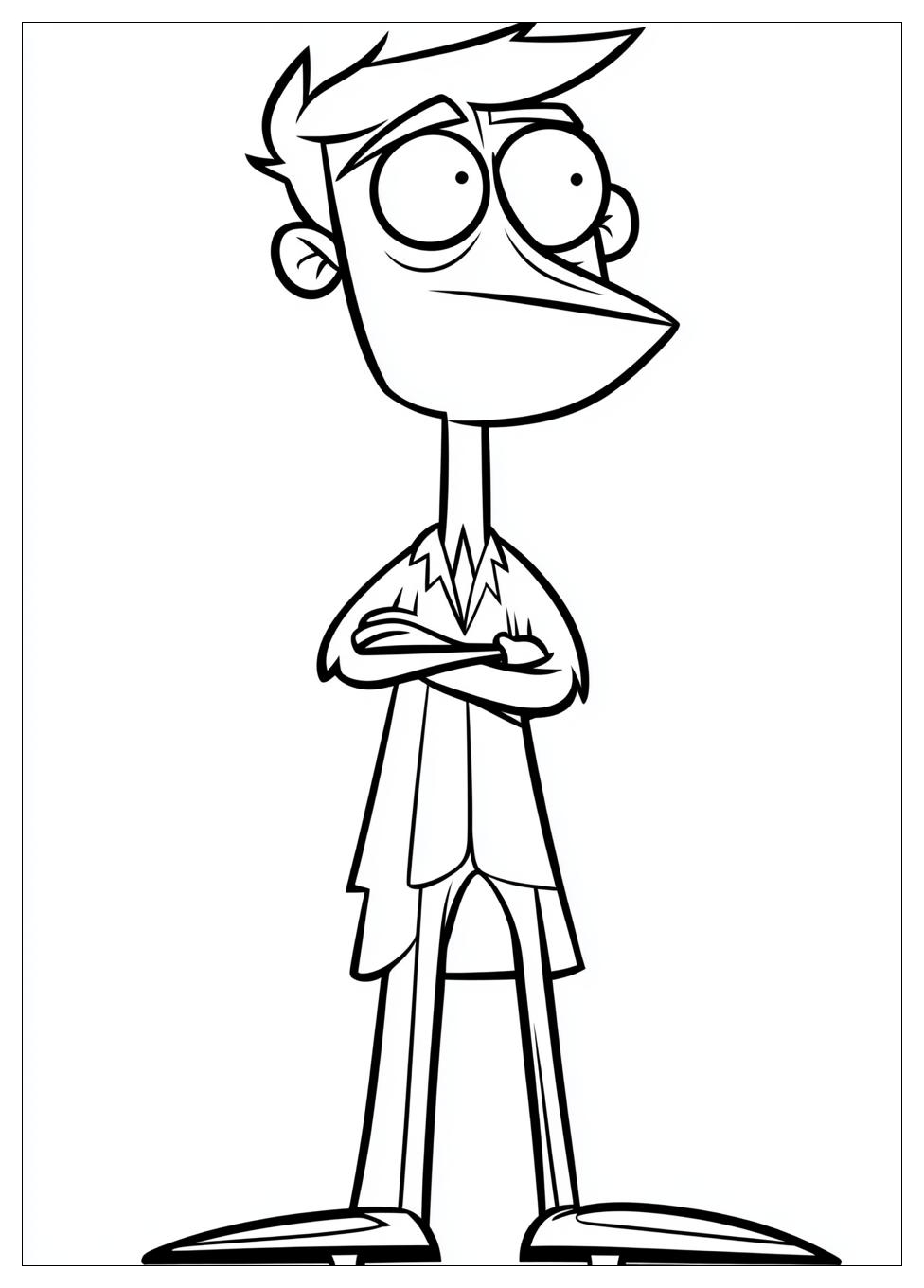 Phineas And Ferb Coloring Pages-4