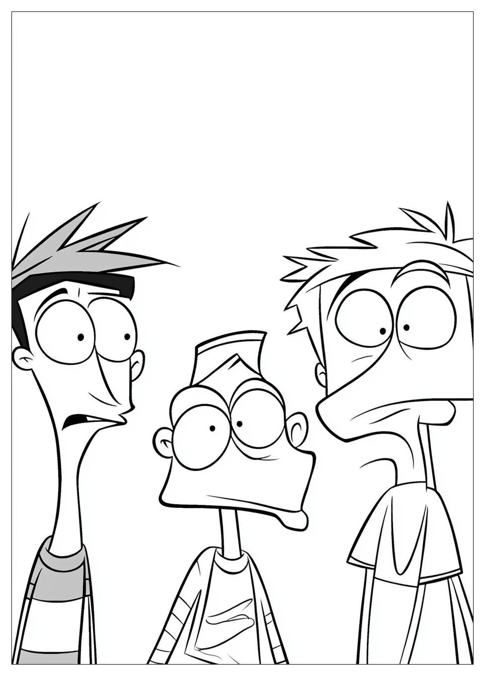 Phineas And Ferb Coloring Pages-5