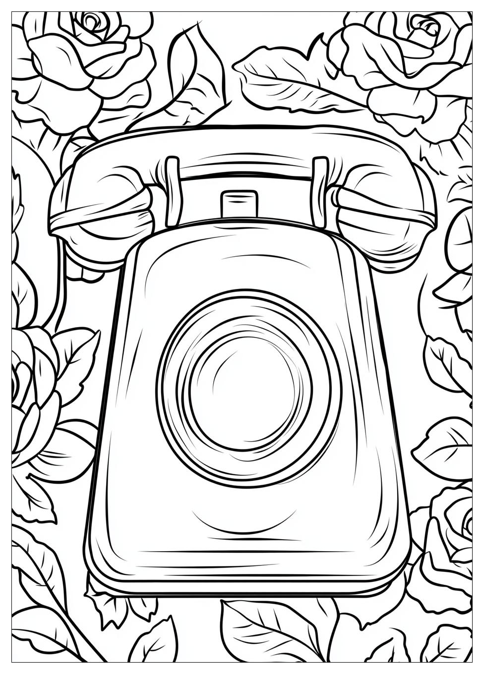 Phone Coloring Pages-1