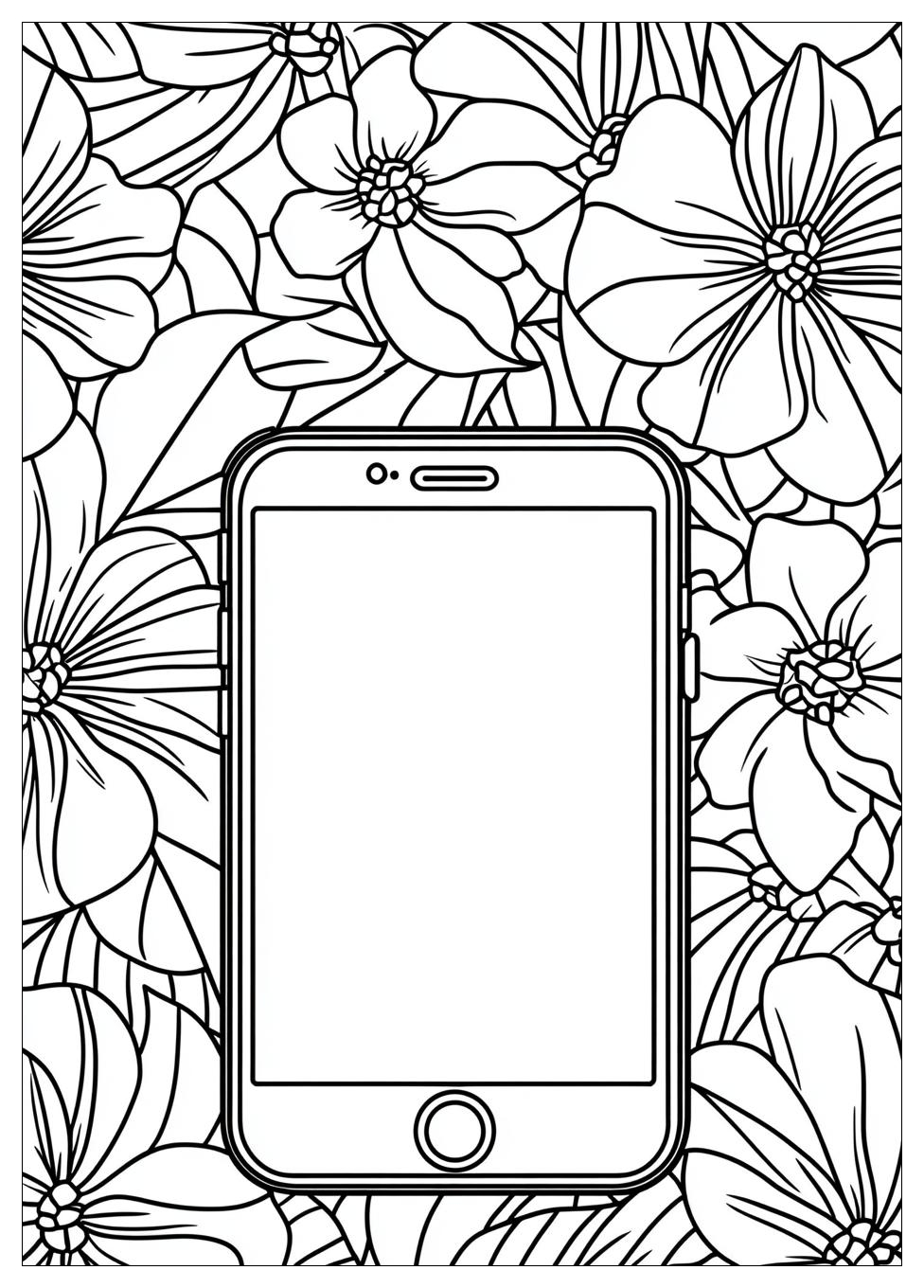 Phone Coloring Pages-10