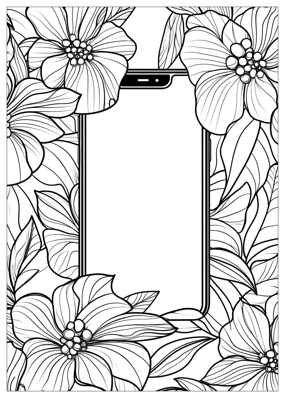 Phone Coloring Pages-13