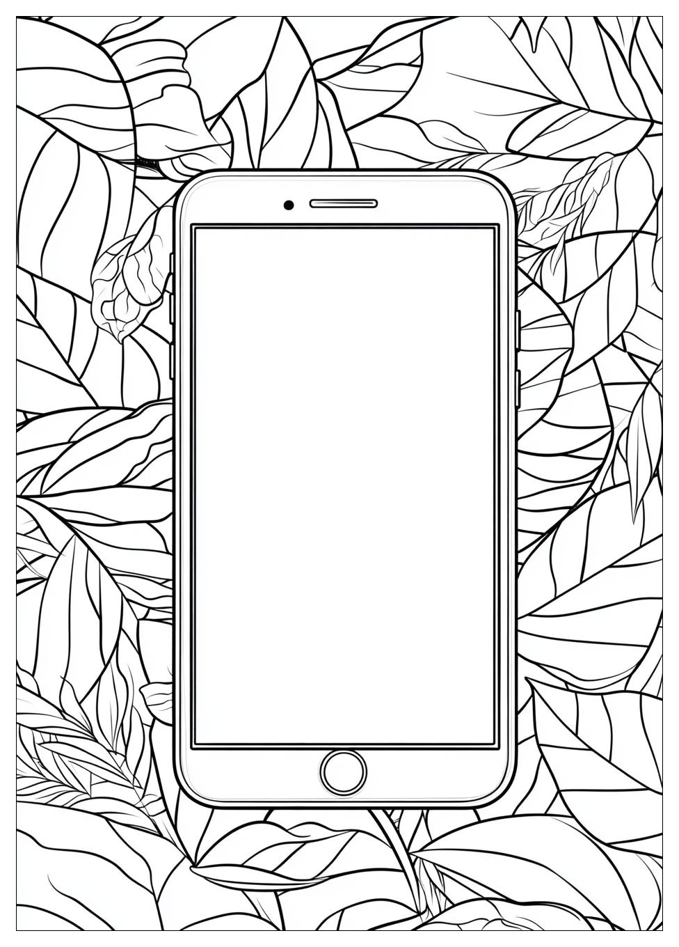 Phone Coloring Pages-15