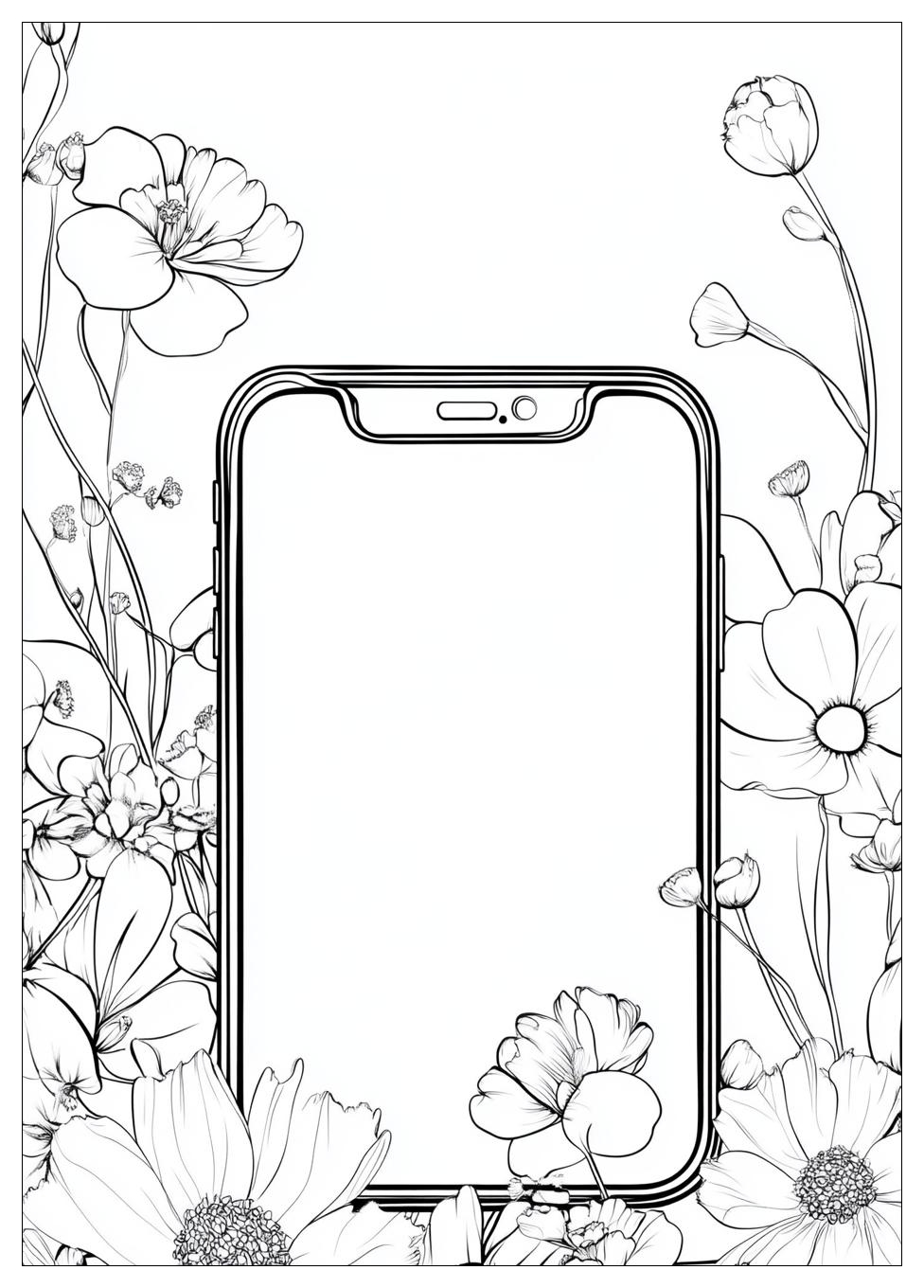 Phone Coloring Pages-19
